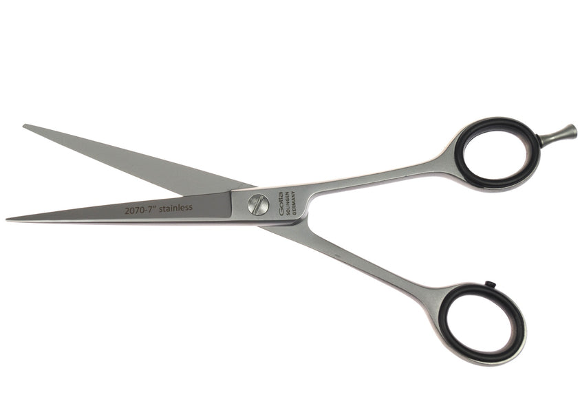 Gotta Solingen 7-Inch Straight Grooming Scissors – Precision Micro-Bevel Blade, Professional Quality