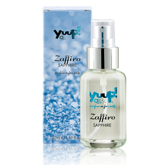 Yuup! Fashion Fragrance Sapphire – Luxurious Perfume with Refreshing Citrus Scent, 50ml Bottle