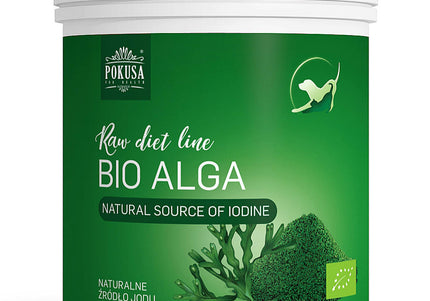 Pokusa RawDietLine Bio Alga Norwegian Seaweed Meal – Nutrient-Rich Natural Supplement, 350g