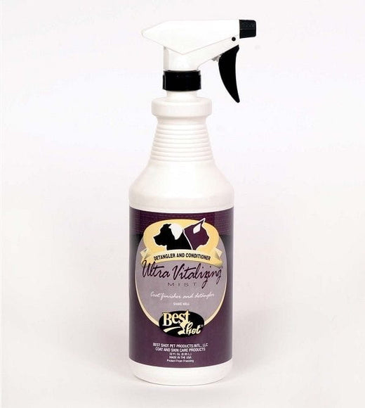 Best Shot Ultra Vitalizing Mist Spray Conditioner – Detangling, Moisturizing Formula, 946ml