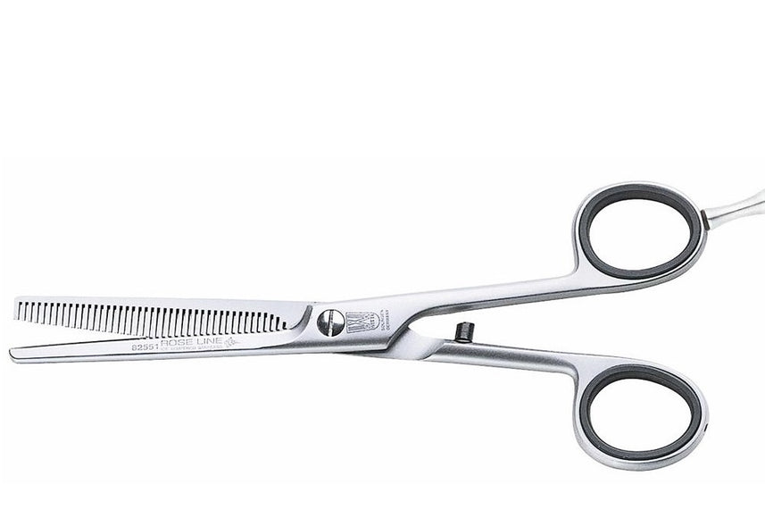 Witte Rose Line 6" Thinning Shears – Single-Sided, 46 Teeth, Precision Cutting