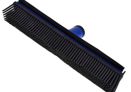 V7 Rubber Grooming Broom – Telescopic Pole, Innovative Red Design, Efficient Hair Removal