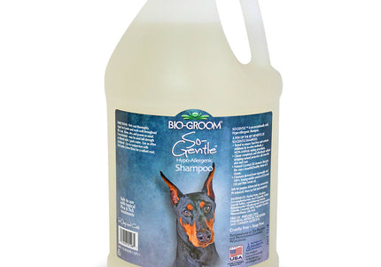 Bio-Groom So Gentle Hypoallergenic Shampoo – Tear-Free, Mild Formula, 3.8L Bottle