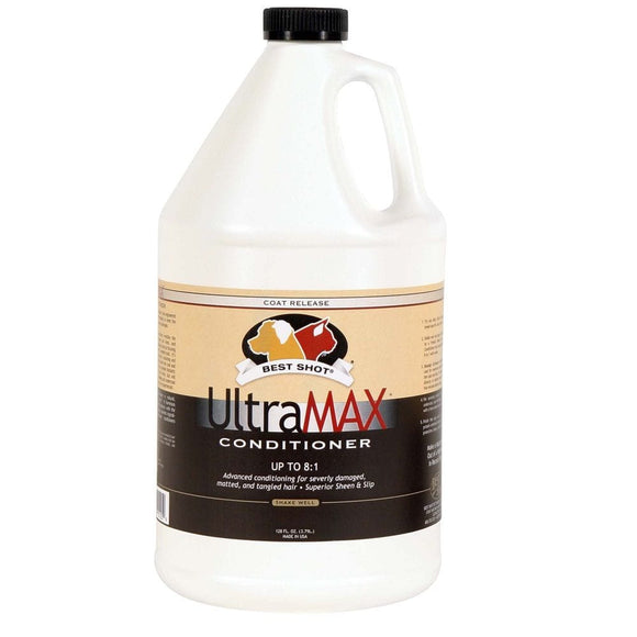 Best Shot UltraMax Pro Conditioner – Moisturizing Formula, Reduces Tangles, 4.17 Liter Bottle