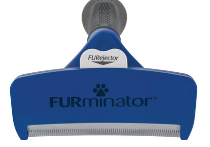FURminator Long Hair Deshedding Tool – Large Size, Ergonomic Handle, Reduces Shedding