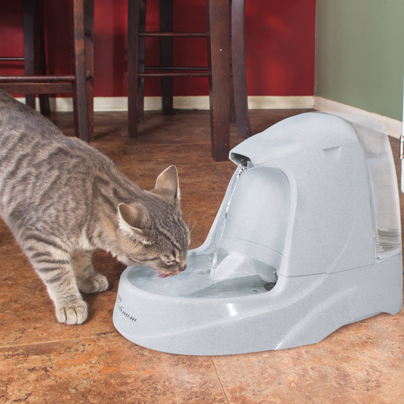 PetSafe Drinkwell Platinum Water Fountain – Large 4.97L Capacity with Extra Tank, Continuous Fresh Flow