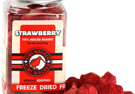Kiwi Walker Freeze-Dried Strawberry Snacks – 100% Natural Fruit Treats, 25g
