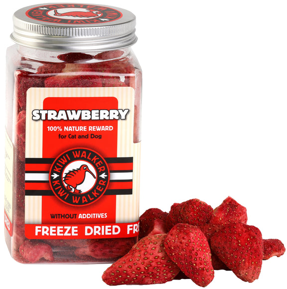 Kiwi Walker Freeze-Dried Strawberry Snacks – 100% Natural Fruit Treats, 25g