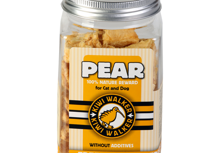 Kiwi Walker Snacks Pear 40g – 100% Freeze-Dried Pear, Natural Single-Ingredient Treats