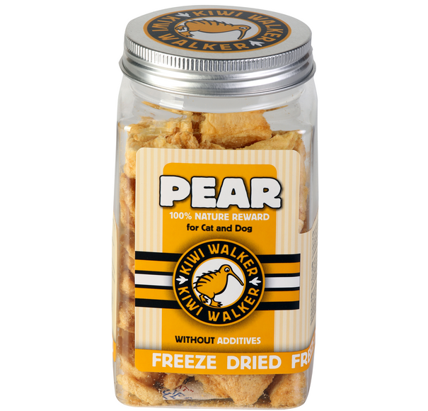 Kiwi Walker Snacks Pear 40g – 100% Freeze-Dried Pear, Natural Single-Ingredient Treats