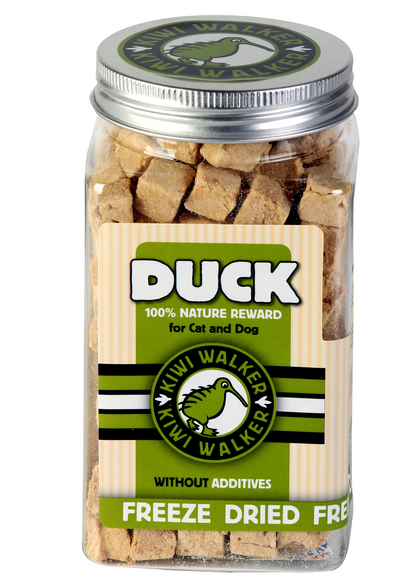 Kiwi Walker Duck Freeze-Dried Snacks – 100% Natural Single-Ingredient Treats, 80g
