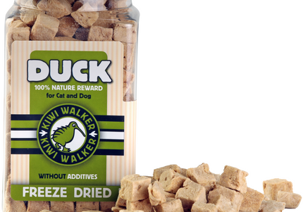 Kiwi Walker Duck Freeze-Dried Snacks – 100% Natural Single-Ingredient Treats, 80g