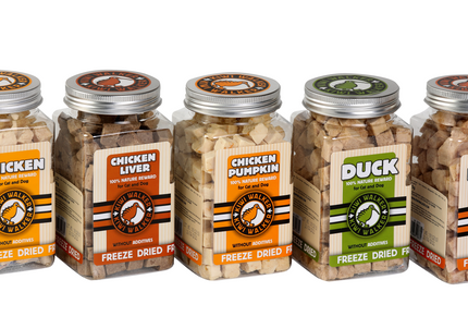 Kiwi Walker Rabbit Snacks 75g – 100% Freeze-Dried Natural Treats, Single Protein