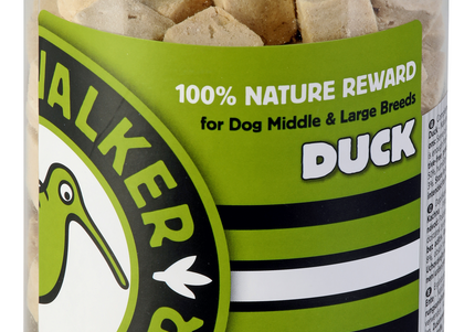 Kiwi Walker Duck Freeze-Dried Snacks 115g – 100% Natural, Single-Ingredient Treats, Premium Quality