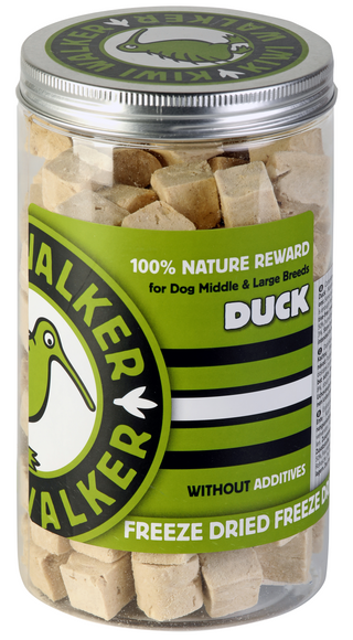 Kiwi Walker Duck Freeze-Dried Snacks 115g – 100% Natural, Single-Ingredient Treats, Premium Quality