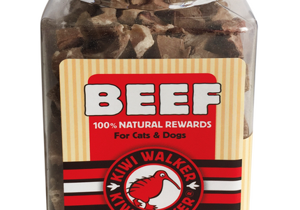 Kiwi Walker Snacks Beef 40g – 100% Freeze-Dried Natural Beef, Protein-Rich Treats