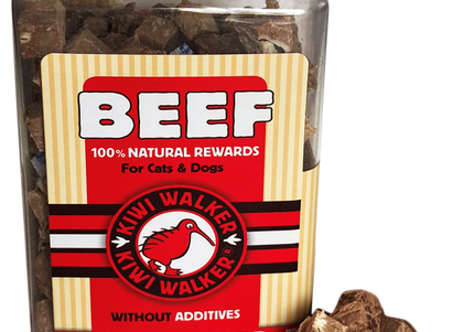 Kiwi Walker Snacks Beef 40g – 100% Freeze-Dried Natural Beef, Protein-Rich Treats