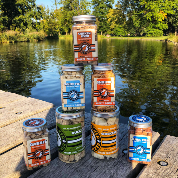 Kiwi Walker Freeze Dried Goose Liver Treats 120g – 100% Natural Single-Ingredient, Premium Protein Snack