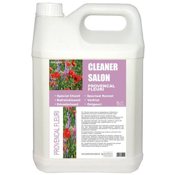 Diamex Cleaner Salon Provencal Fleuri – Universal Cleaning Agent, Floral Aroma, Removes Odors, 5L
