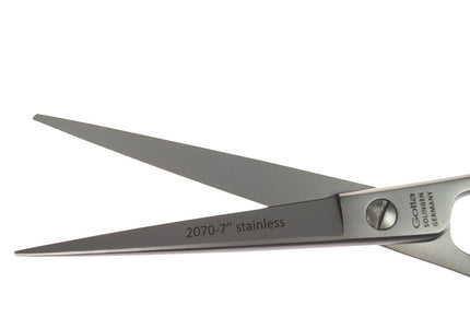 Gotta Solingen 7-Inch Straight Grooming Scissors – Precision Micro-Bevel Blade, Professional Quality