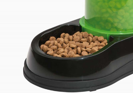 Maelson Feedo 150 Gravity Feeder – 1.5kg Capacity, White, Durable Automatic Food Dispenser