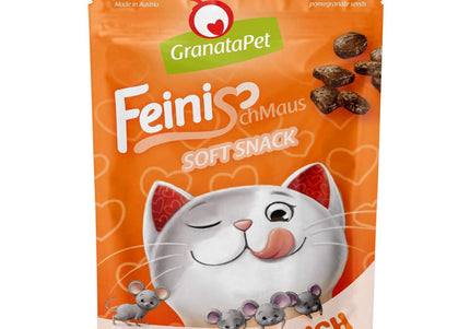 GranataPet FeiniSchmaus Fish Soft Cat Treats 50g – Tender Texture, Rich Fish Flavor