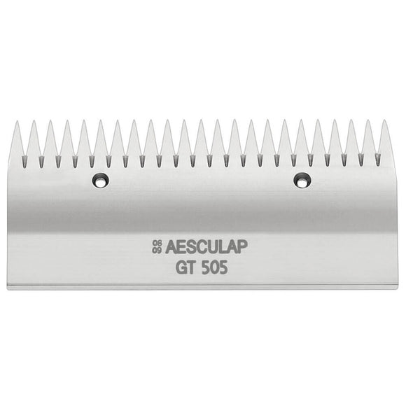 Aesculap Upper Blade GT505 – Precision 23-Tooth Replacement for Horse Clippers