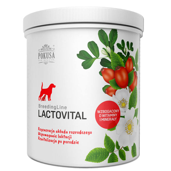 Pokusa BreedingLine LactoVital 500g – Vitamin Supplement Powder, Supports Lactation and Reproductive Recovery