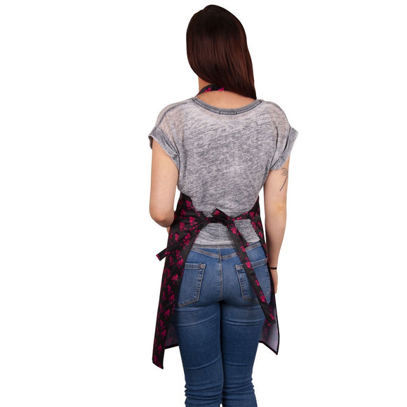 Tikima Waterproof Poodle Grooming Apron – Durable Water-Resistant Design with Fun Poodle Print