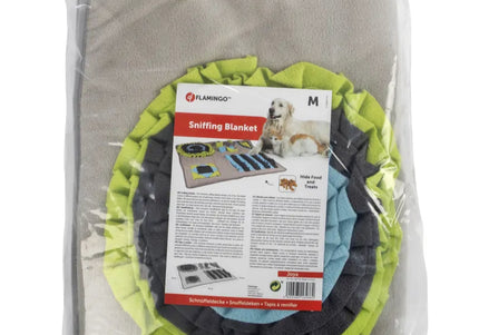 Flamingo Joya Sniffing Blanket M – Interactive Large Scent Mat, Soft Washable Design