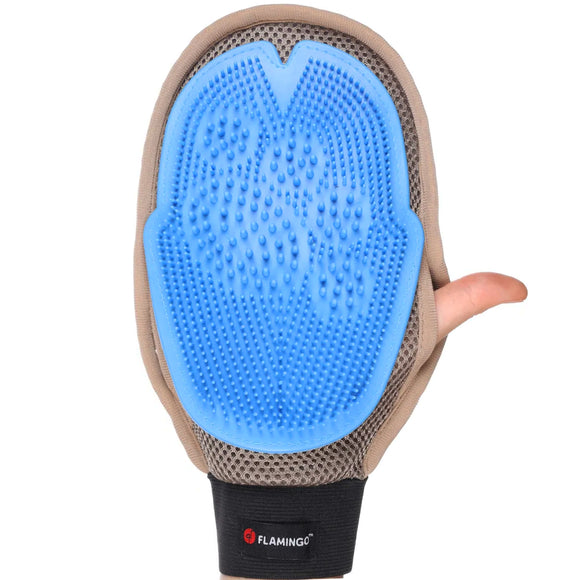 Flamingo Thumb Glove – Multi-Purpose Grooming Glove with Flexible Thumb Design