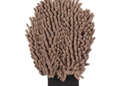 Flamingo Combi Grooming Glove – Dual-Sided Hair Removal and Drying Tool, Ergonomic Design