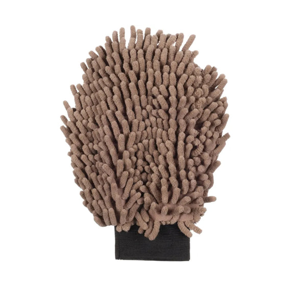 Flamingo Combi Grooming Glove – Dual-Sided Hair Removal and Drying Tool, Ergonomic Design