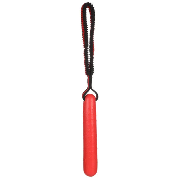 Flamingo Expanda Stick – Durable Dog Fetch Toy with Elastic Handle, Black and Red