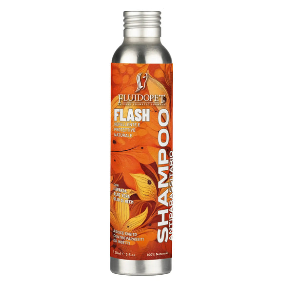 FluidoPet Flash Shampoo – Concentrated Natural Formula, Environmental Protection, 150ml