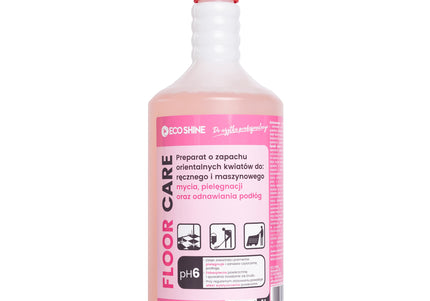 Eco Shine Floor Care 1L – Oriental Flower Scented Floor Cleaner and Renovator