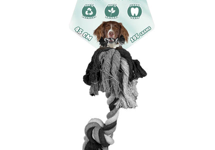 Holland Dental Floss Toss Rope Medium – 45cm Durable Chew Toy with Cleaning Action