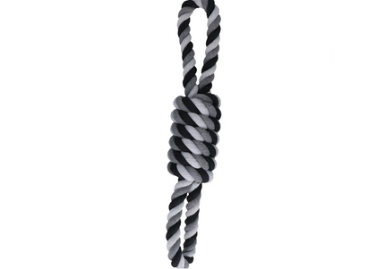 Holland Dental Floss Toss Extreme Rope Tugger – 61cm Dual-Loop Durable Dental Toy