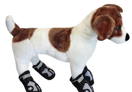 Alcott Adventure Boots Medium – All-Season Protective Trekking Footwear, Set of 4