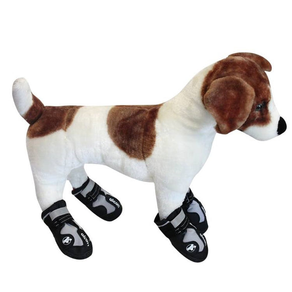 Alcott Adventure Boots Large – All-Season Trekking Footwear, Durable Non-Slip Set of 4