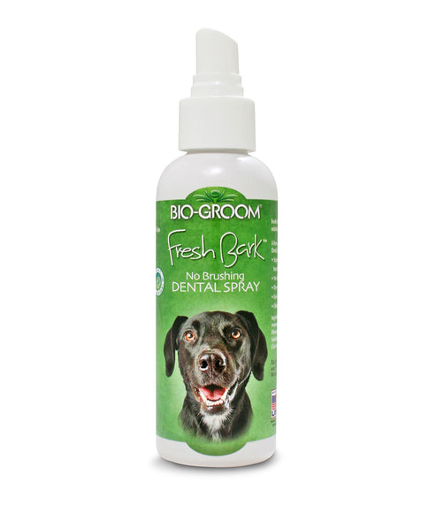 BioGroom Fresh Bark Dental Spray Mint 118ml – Chlorhexidine Oral Hygiene Solution, Refreshing Mint Scent