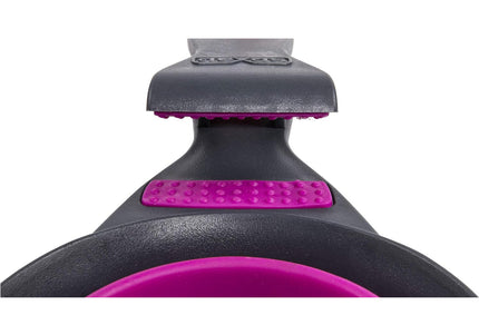 Dexas Collapsible KlipScoop 3in1 Large 473ml – Foldable Food Scoop with Bag Clip, Purple