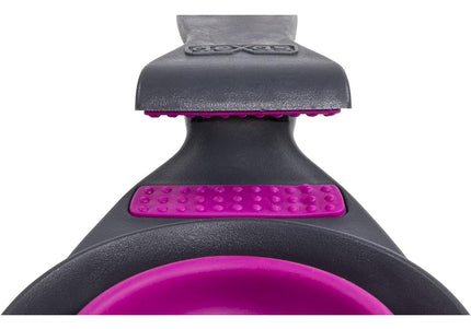 Dexas Collapsible KlipScoop 3in1 Medium 237ml – Foldable Food Scoop with Bag Clip, Purple