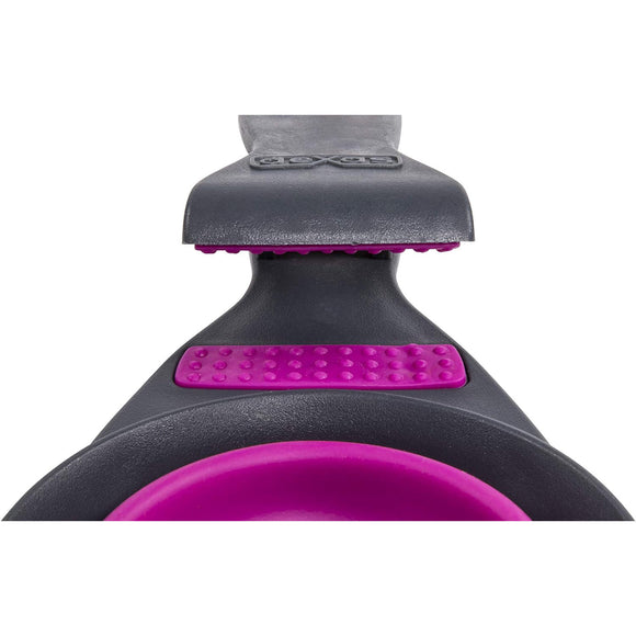 Dexas Collapsible KlipScoop 3in1 Medium 237ml – Foldable Food Scoop with Bag Clip, Purple