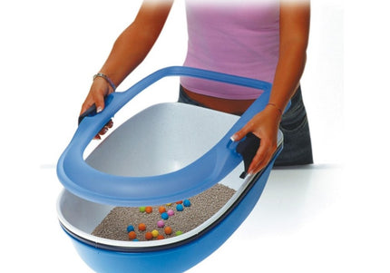 Record Furba Cat Litter Box L – Spacious Open Design with Easy-Clean Screening System