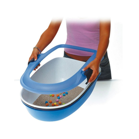 Record Furba Cat Litter Box L – Spacious Open Design with Easy-Clean Screening System