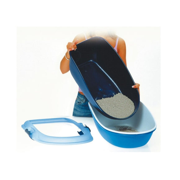 Record Furba Cat Litter Box L – Spacious Open Design with Easy-Clean Screening System