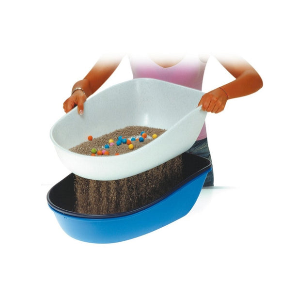 Record Furba Cat Litter Box L – Spacious Open Design with Easy-Clean Screening System