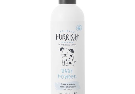 Furrish Baby Powder Shampoo 300ml – Gentle Cleansing Formula with Soft Baby Powder Scent