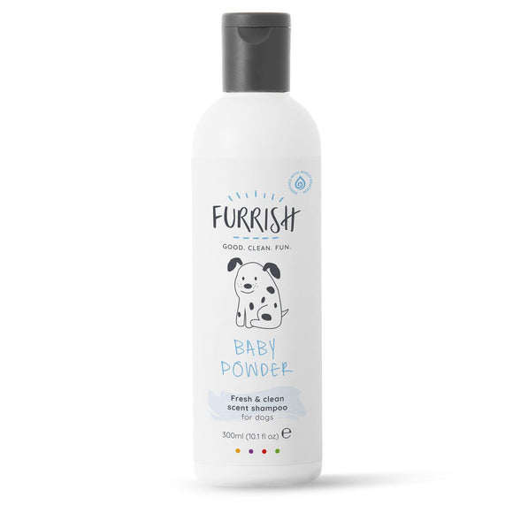 Furrish Baby Powder Shampoo 300ml – Gentle Cleansing Formula with Soft Baby Powder Scent